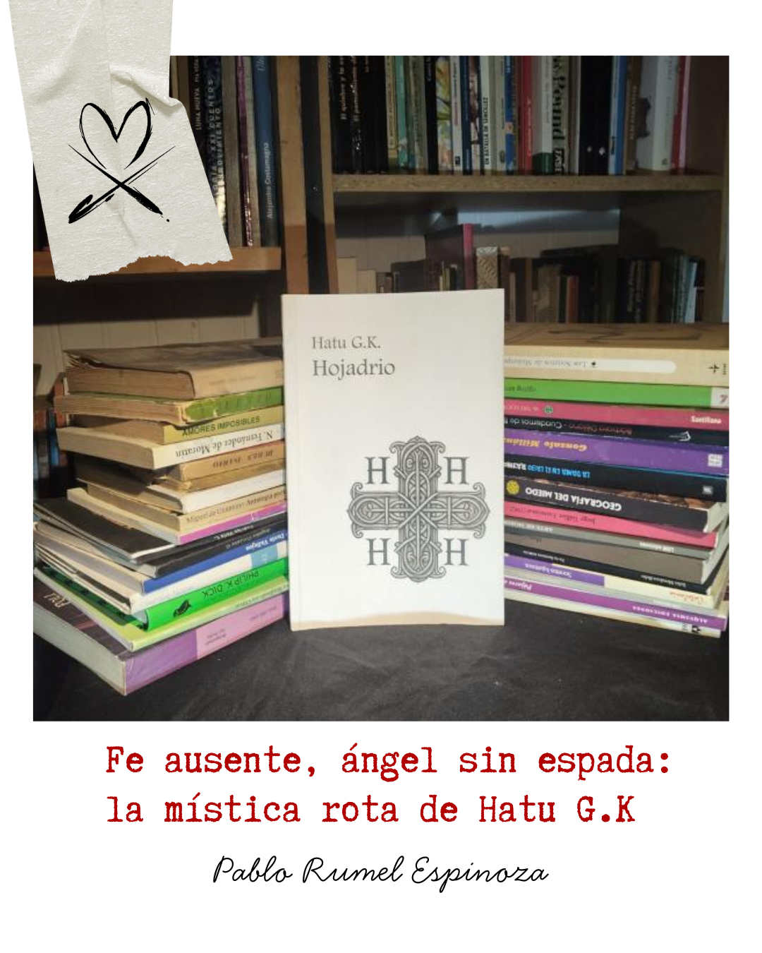 Fe ausente, ángel sin espada: la mística rota de Hatu G.K